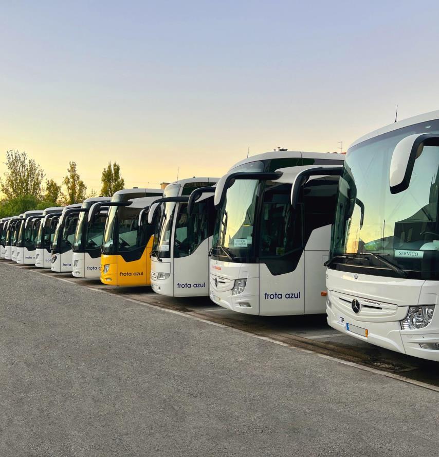Frota de autocarros Frota Azul